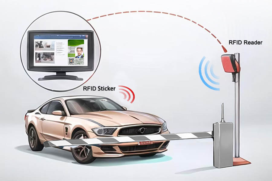 RFID windshield tags